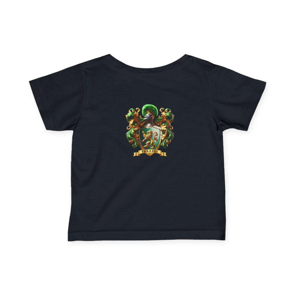 Infant Tee - Farrell Family Crest Coat of Arms Royal Bloodline Design