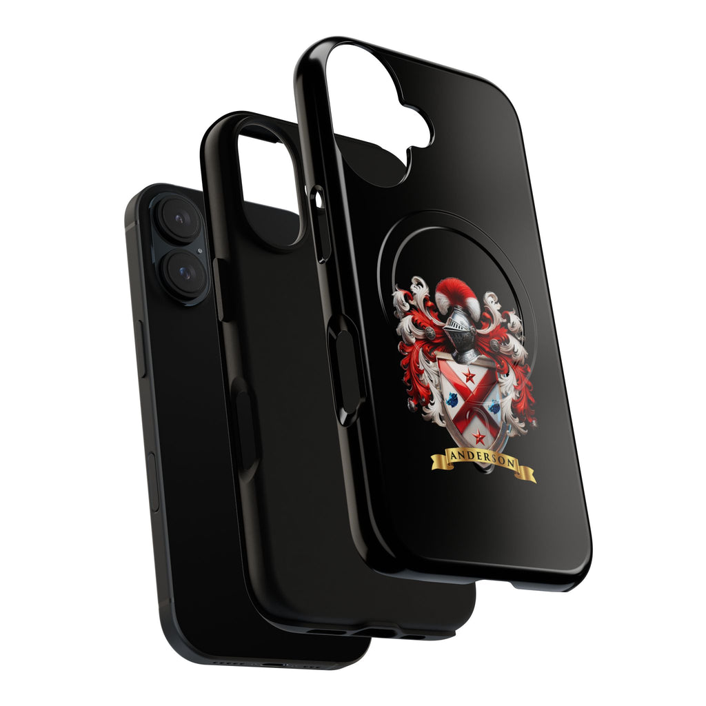 Personalized Tough Magnetic Phone Case with Anderson Crest