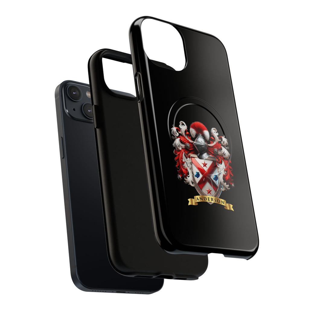 Personalized Tough Magnetic Phone Case with Anderson Crest