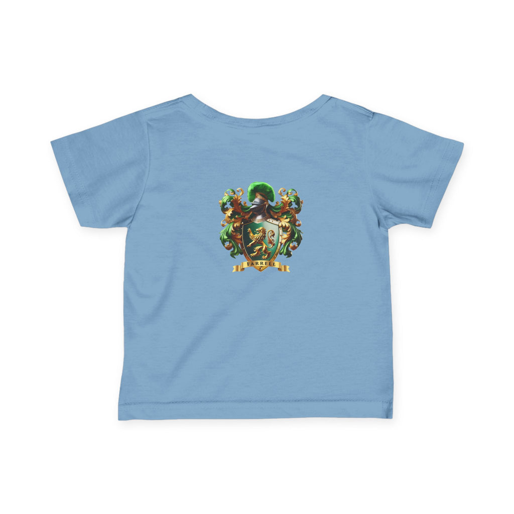 Infant Tee - Farrell Family Crest Coat of Arms Royal Bloodline Design