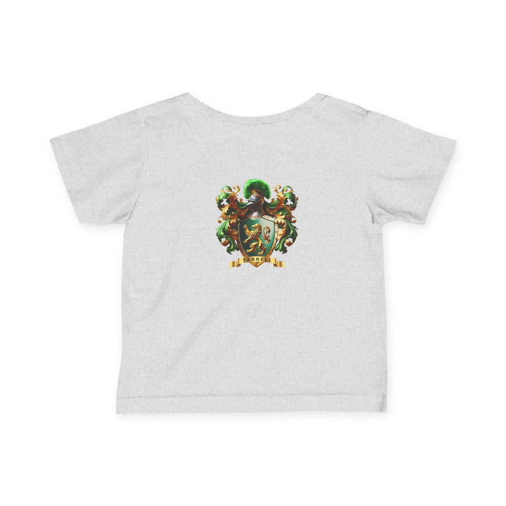 Infant Tee - Farrell Family Crest Coat of Arms Royal Bloodline Design