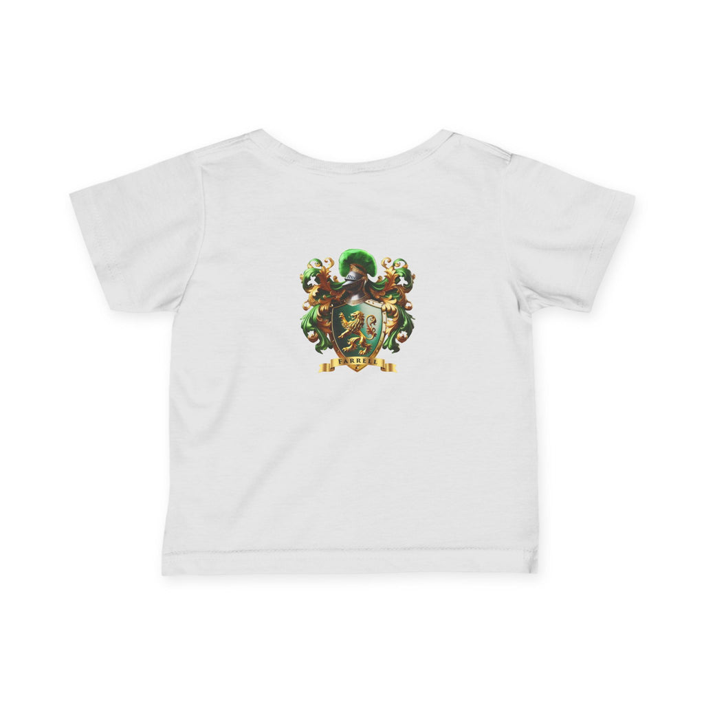 Infant Tee - Farrell Family Crest Coat of Arms Royal Bloodline Design