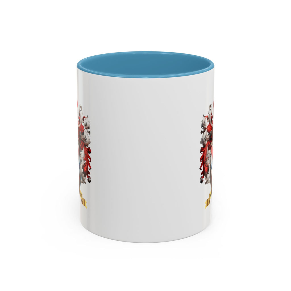 Mug à café décoratif avec blason de la famille Anderson (11, 15 oz)