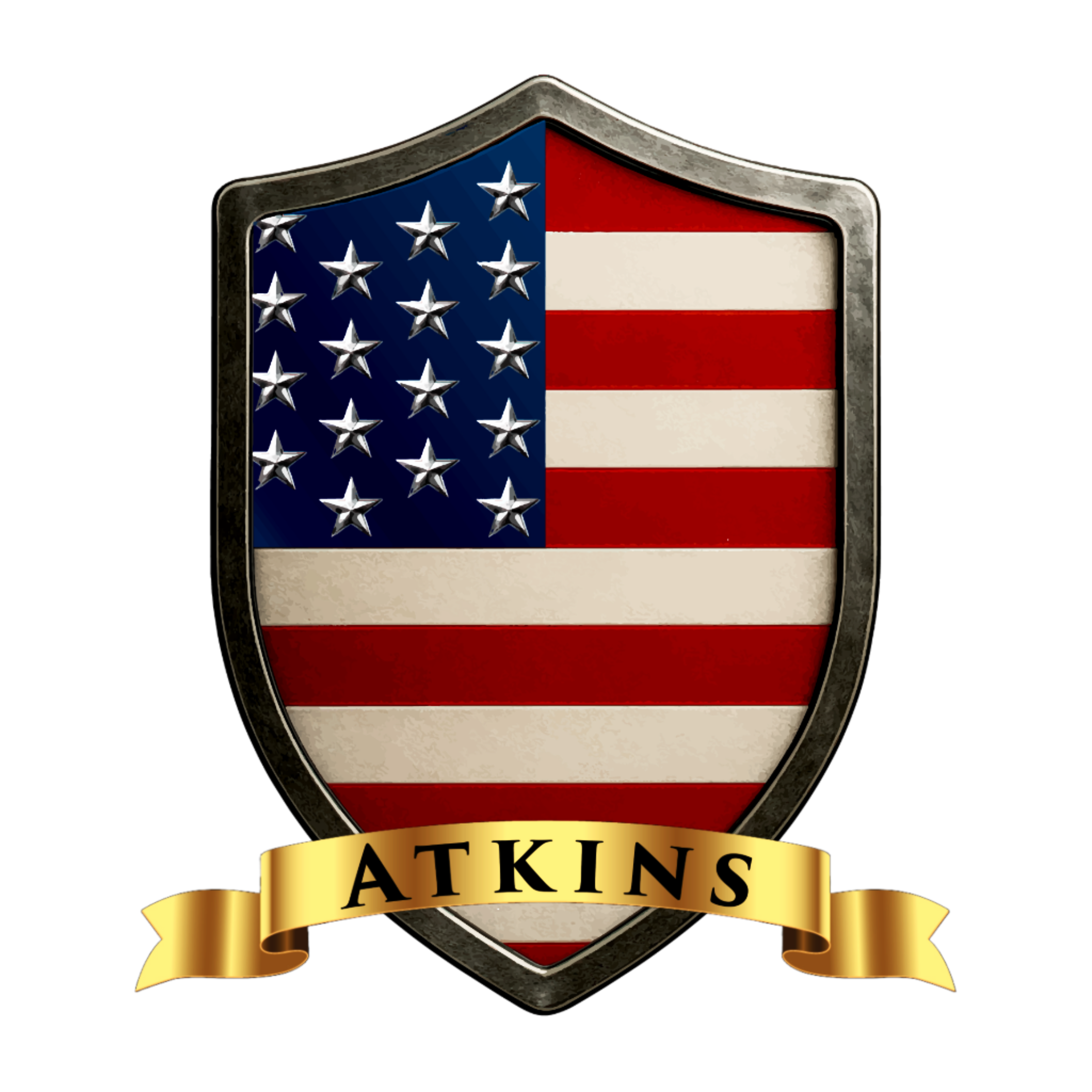 Atkins United States Shield Mug (11oz)