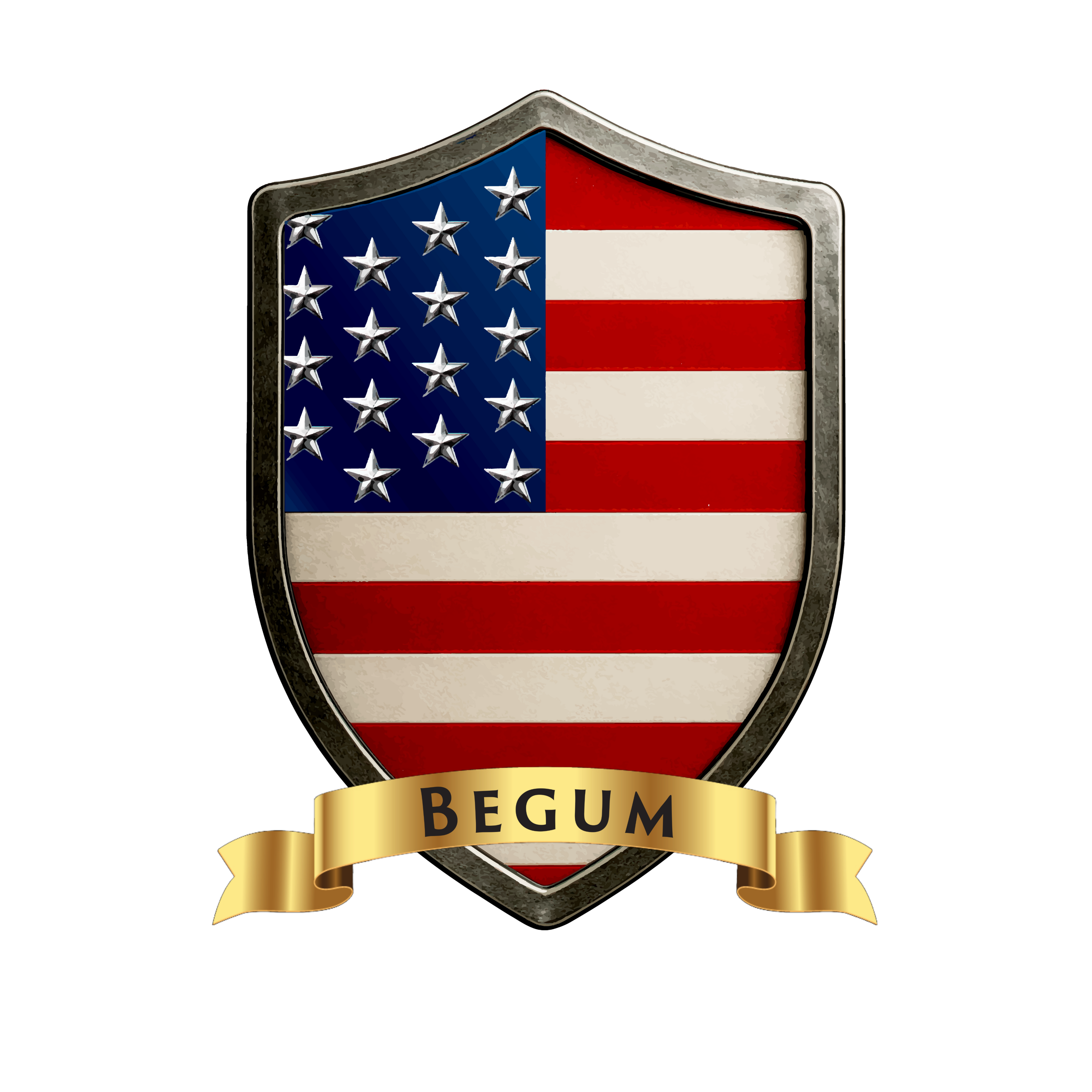 Begum United States Shield Mug (11oz)