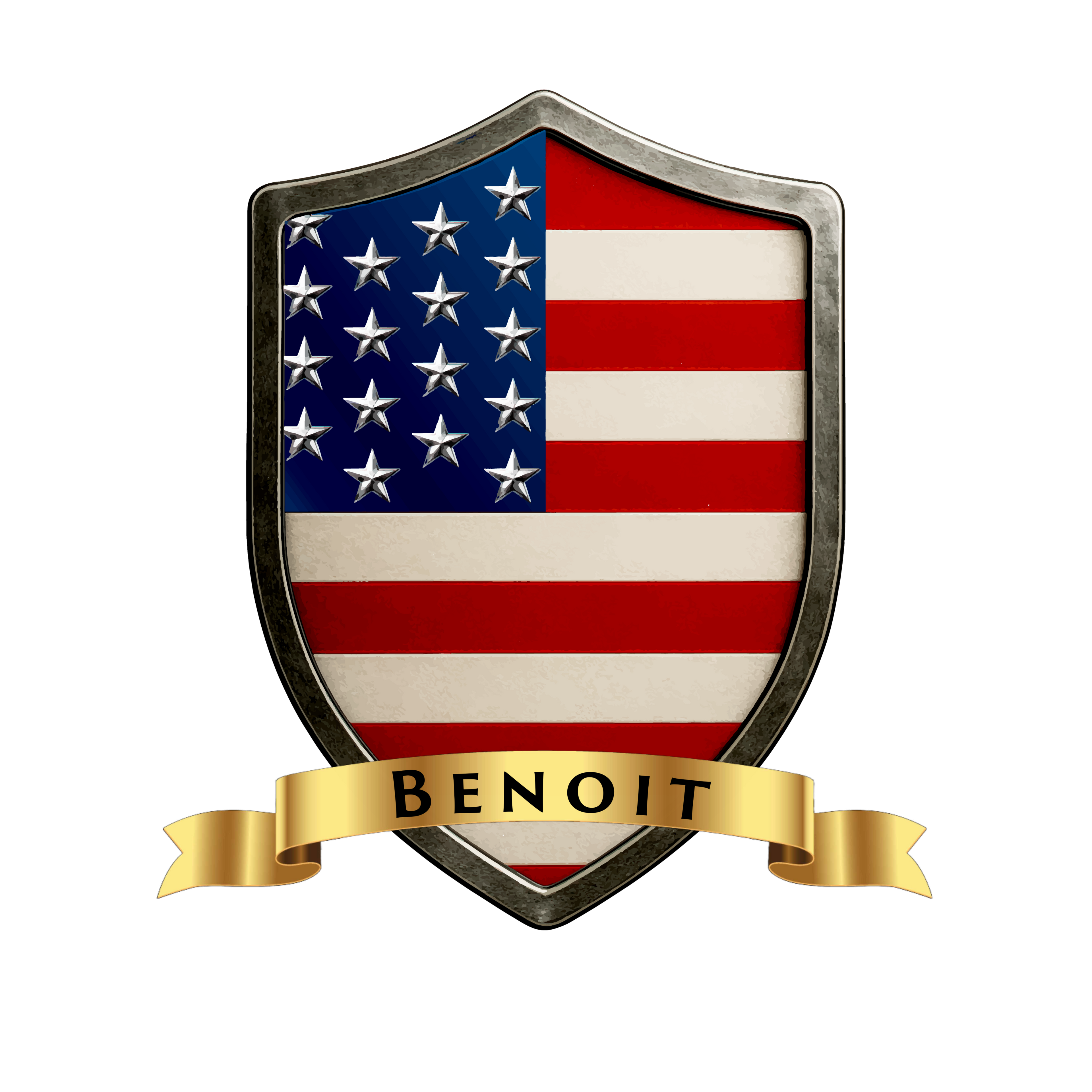 Benoit United States Shield Mug (11oz)