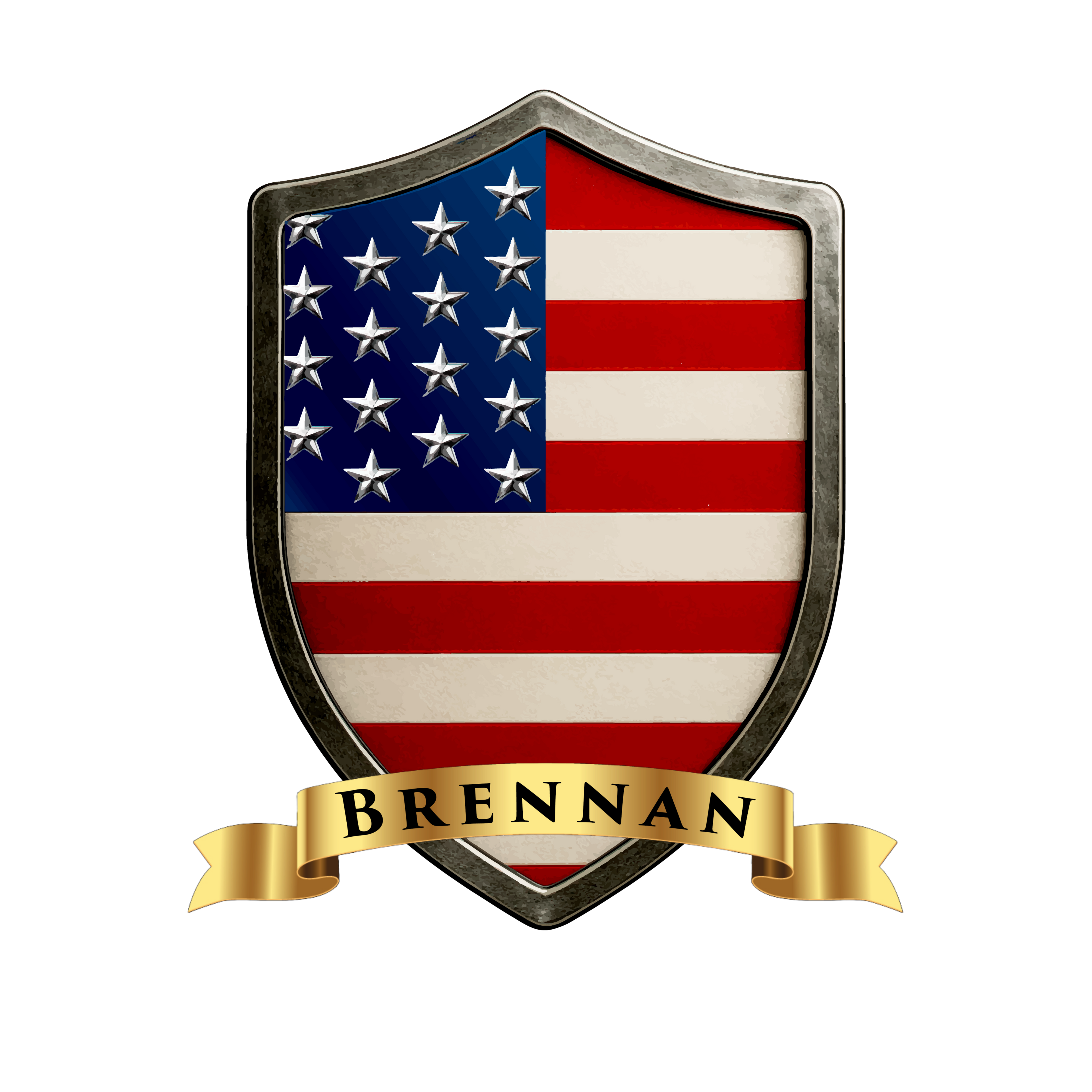 Brennan United States Shield Mug (11oz)