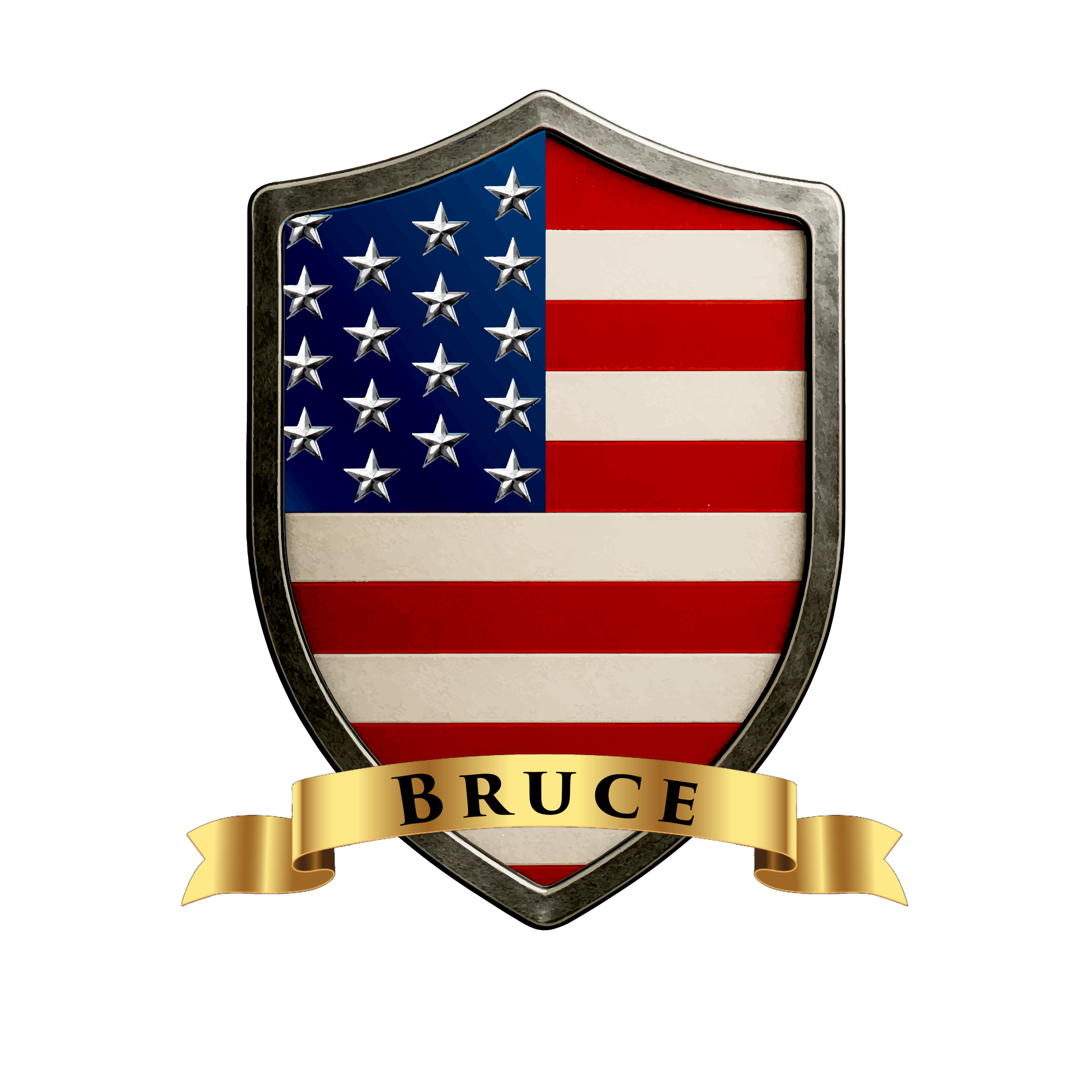 Bruce United States Shield Mug (11oz)
