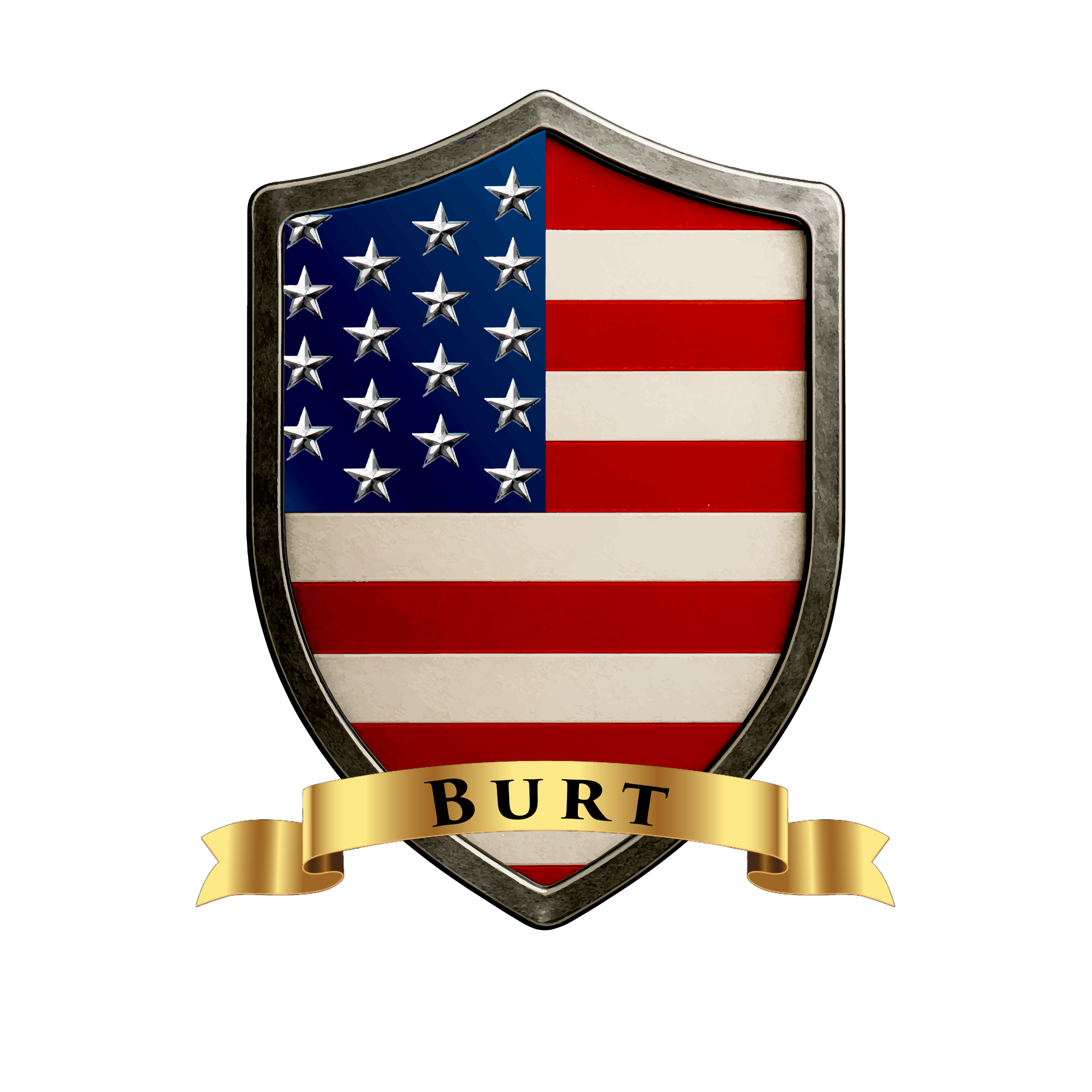 Burt United States Shield Mug (11oz)