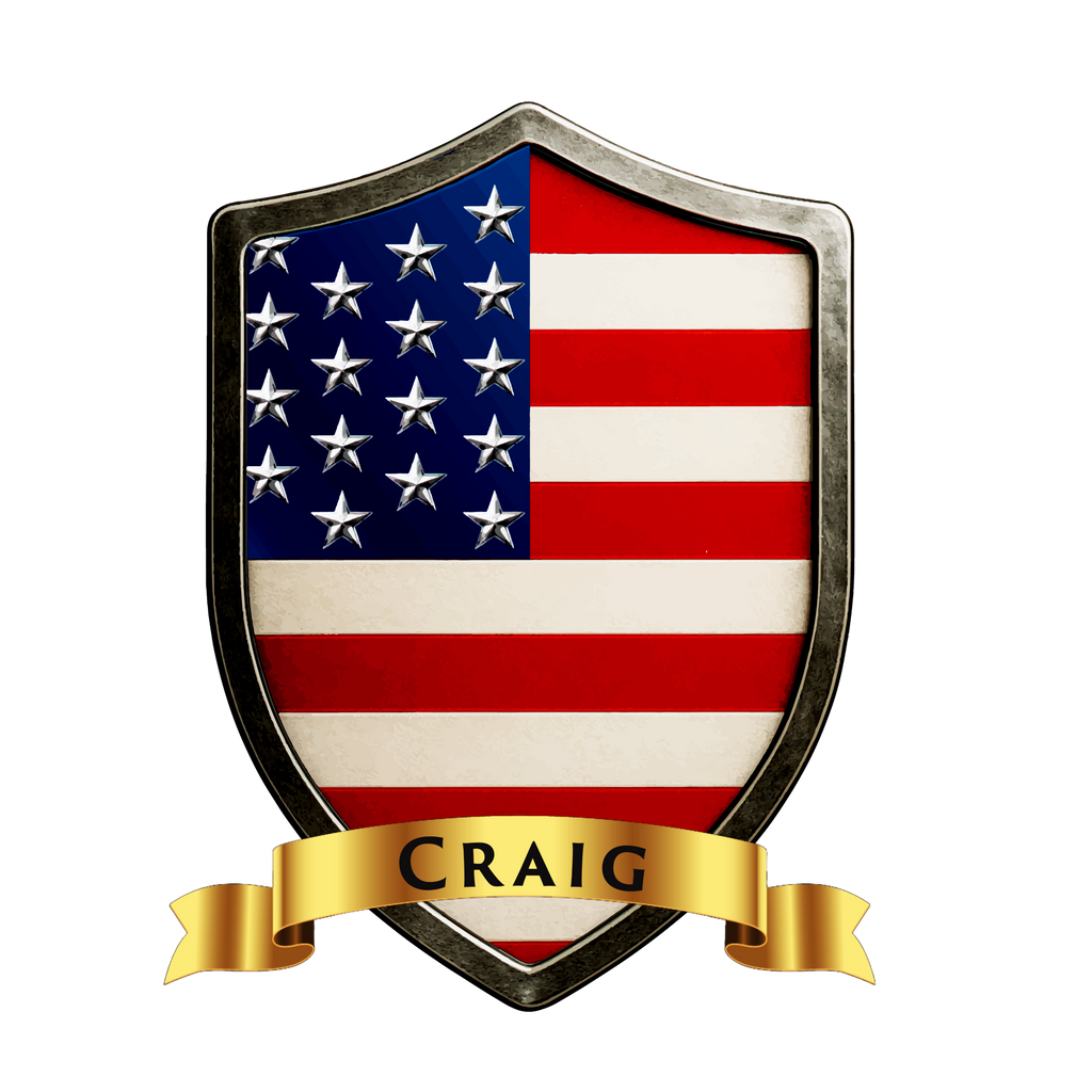 Craig United States Shield Mug (11oz)