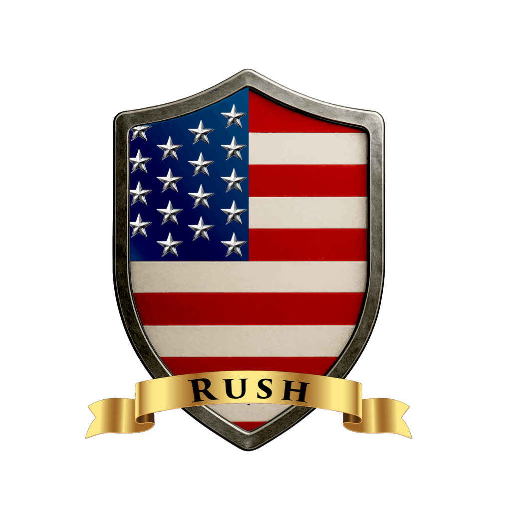 Rush United States Shield Mug (11oz)